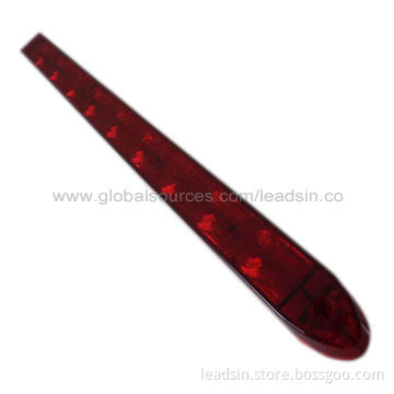 17-inch Red LED Tail Light with Stop/Turn/Tail Function, PC Lens, Waterproof